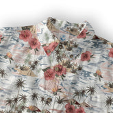 Vintage Beautiful Beach Aloha Pattern Hawaii Shirt - The Palmix
